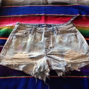 Hollister high rise boyfriend shorts